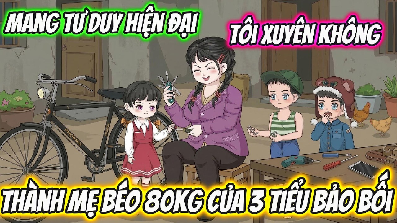 Mang Tư Duy Hiện Đại Tôi Xuyên Không Thành Mẹ Béo 80kg Của 3 Tiểu Bảo Bối | AD Review