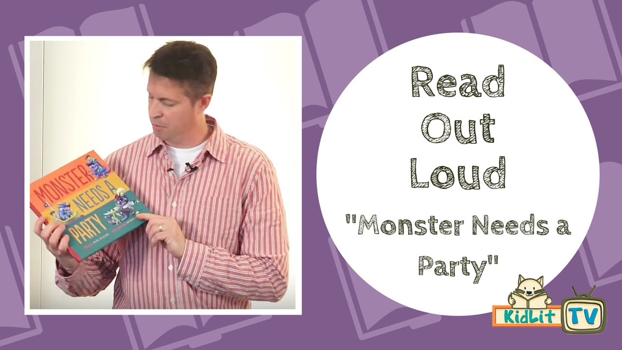 Read Out Loud | Paul Czajak Reads MONSTER NEEDS A PARTY #Storytime #ReadAloud #BedtimeStories