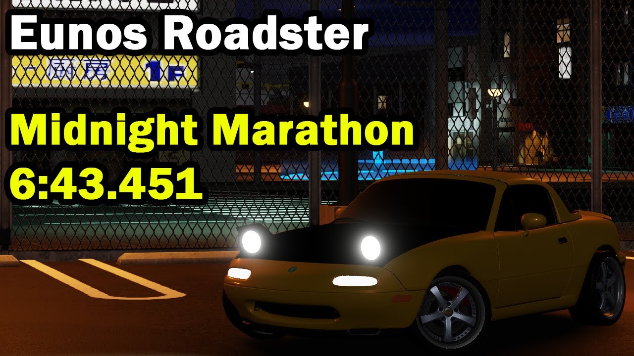 GDBFB Eunos Roadster Midnight Marathon 6:43.451 | Midnight Racing: Tokyo