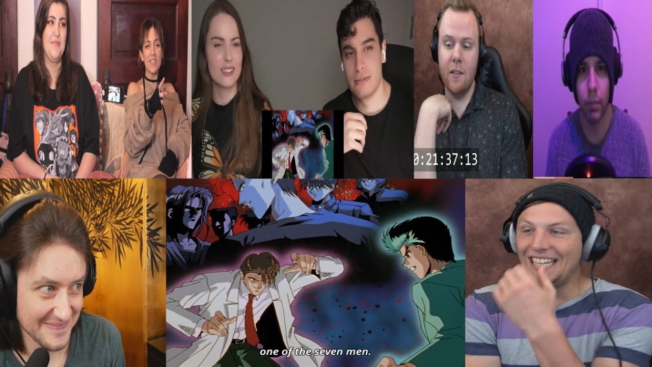 YU YU HAKUSHO EPISODE 73 REACTION MASHUP!!