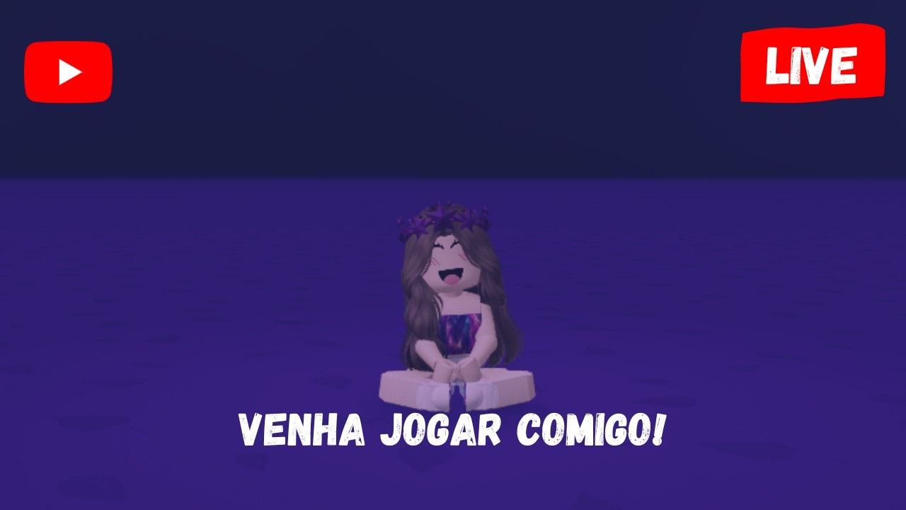 AO VIVO COM VOCÊS! - #roblox #live #aovivo