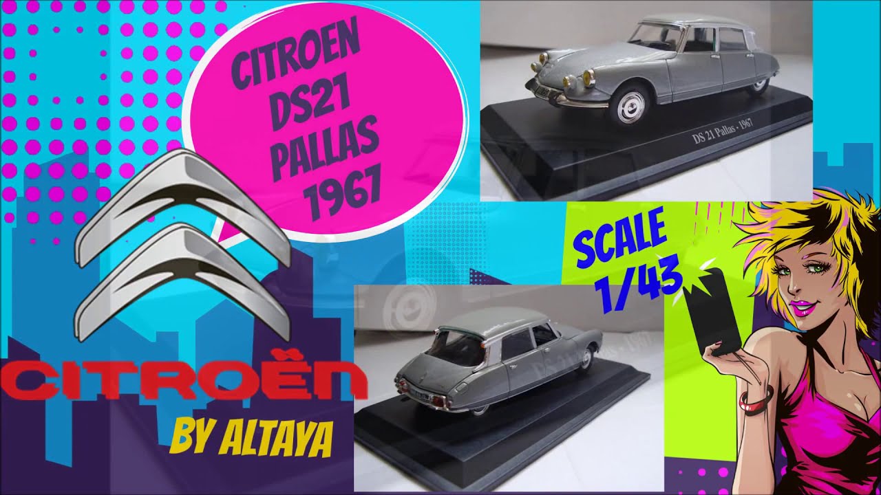 Scale Model 1:43 Citroen DS21 Pallas by Altaya Сітроен
