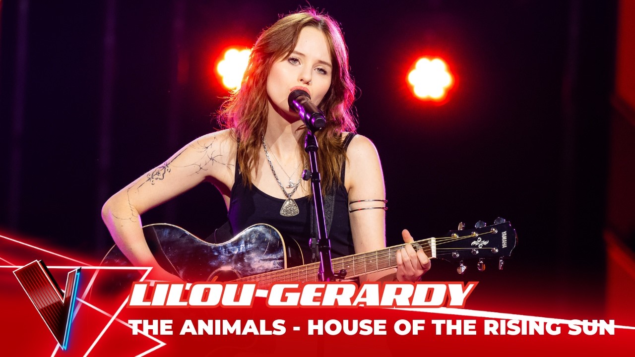 The Animals - 'House of the Rising Sun' ● Lilou Gerardy | Blinds | The Voice Belgique Saison 12