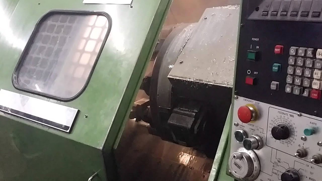 Hitachi Seiki Lathe - Complete Part Run
