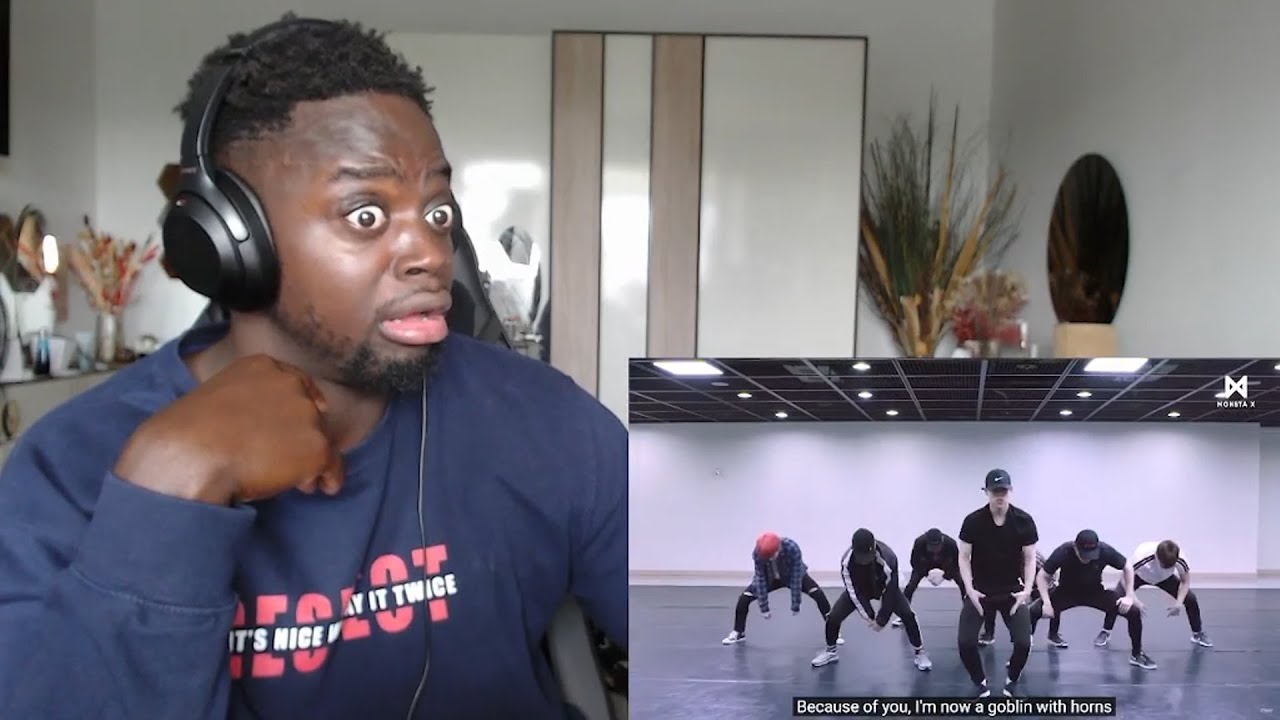 MONSTA X - JEALOUSY [Dance Practice] REACTION!!!