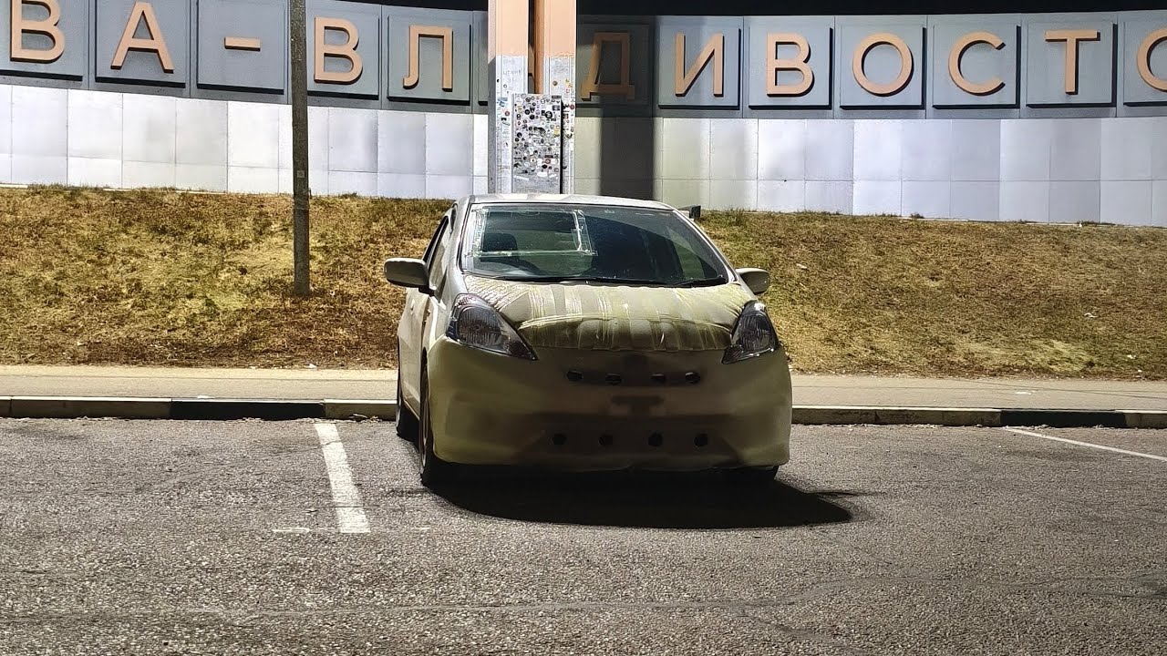Осенний перегон Honda Fit Shuttle Hybrid VLD-BRN