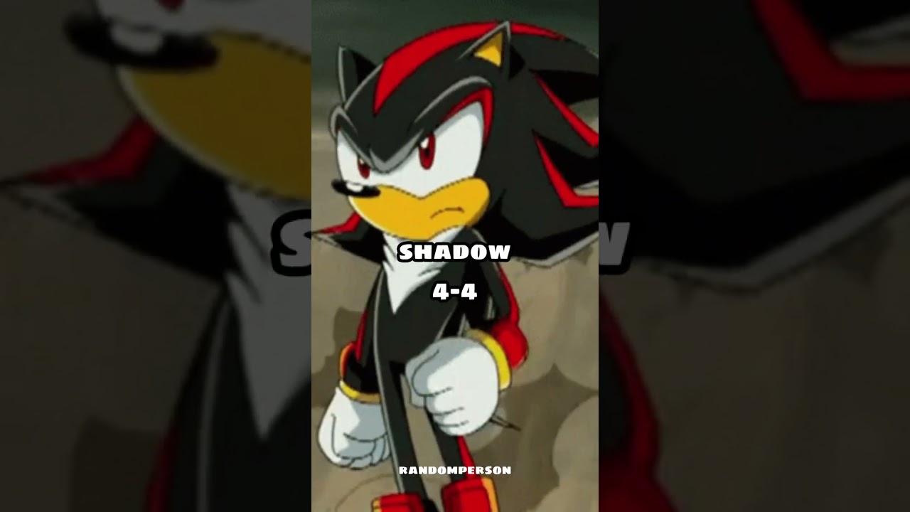 Sonic VS Shadow | all forms (my opinion)