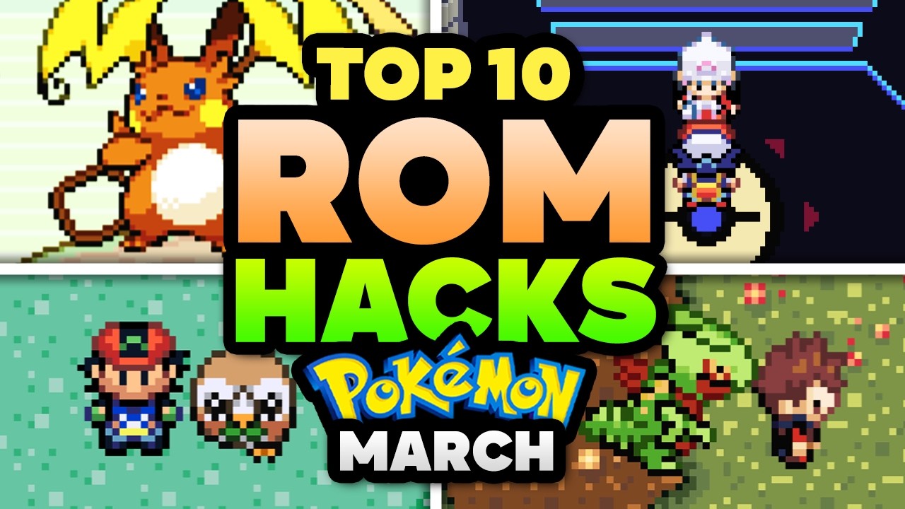 Топ-10 ЛУЧШИХ ROM-хаков для Pokemon, в которые можно поиграть в марте 2026 года