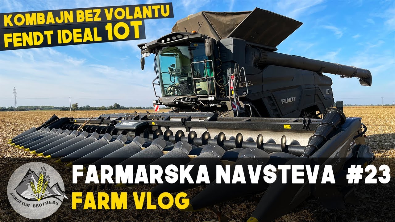 KOMBAJN BEZ VOLANTU = FENDT IDEAL 10T = 790PS [ FARMÁRSKA NÁVŠTEVA #23 ]