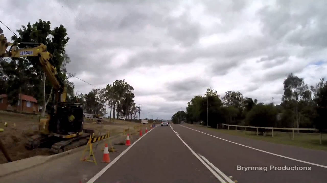 Drivelapse Australia - Kurri Kurri to Maitland - 100% GoPro HERO