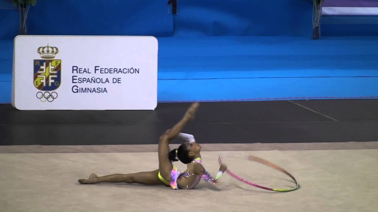 Camila Becerra, Alevín Aro, Campeonato de España Individual 2014. Club Miralmar