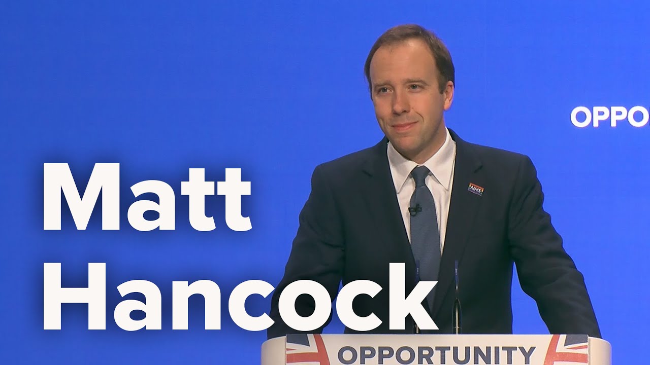 Matt Hancock, Secretary of State for Health and Social Care - CPC18