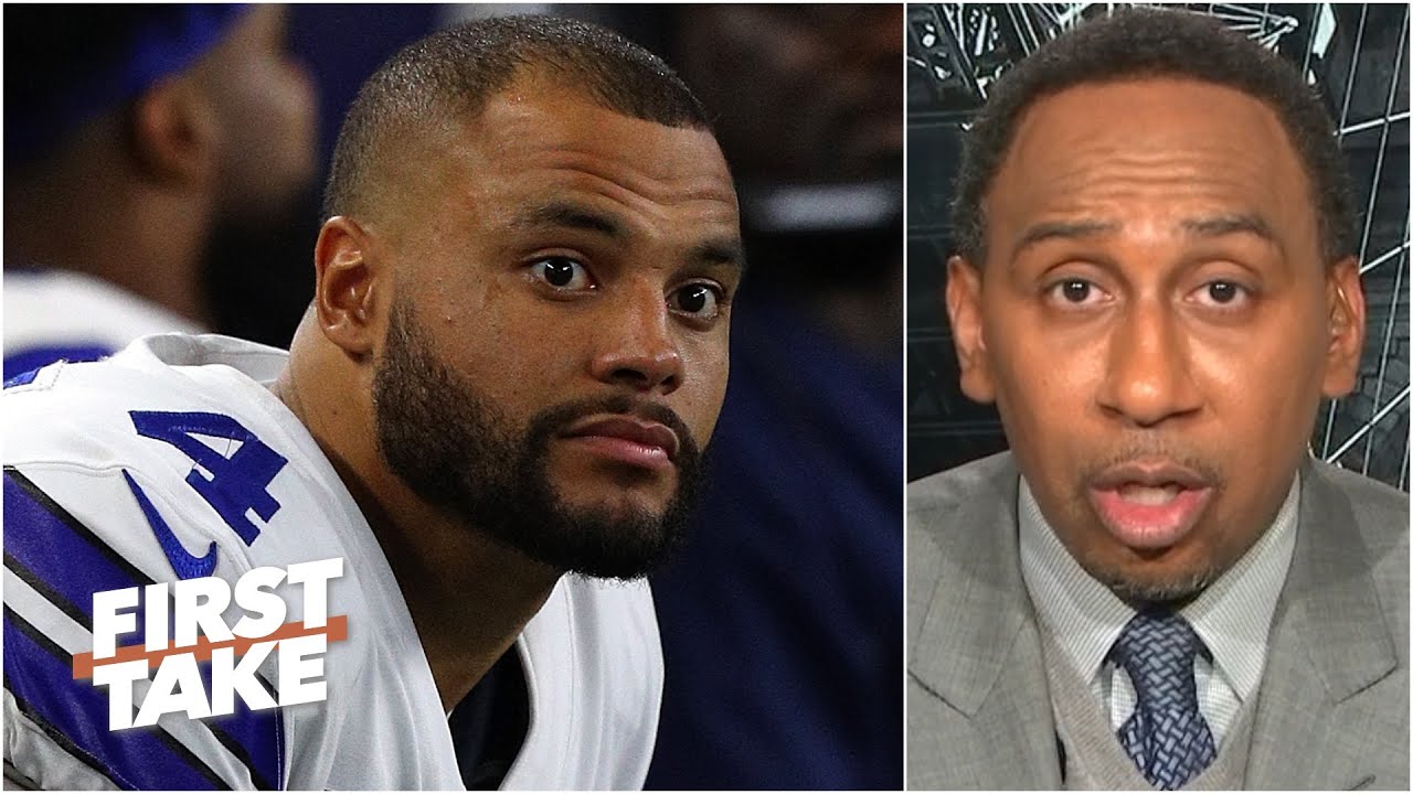 'Something's going on here' - Stephen A. wants details on Dak Prescott's contract offer | First Take