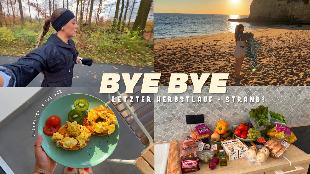 BYE BYE Herbstläufe: Foodhaul, Strandtage und Laufen in der Sonne?