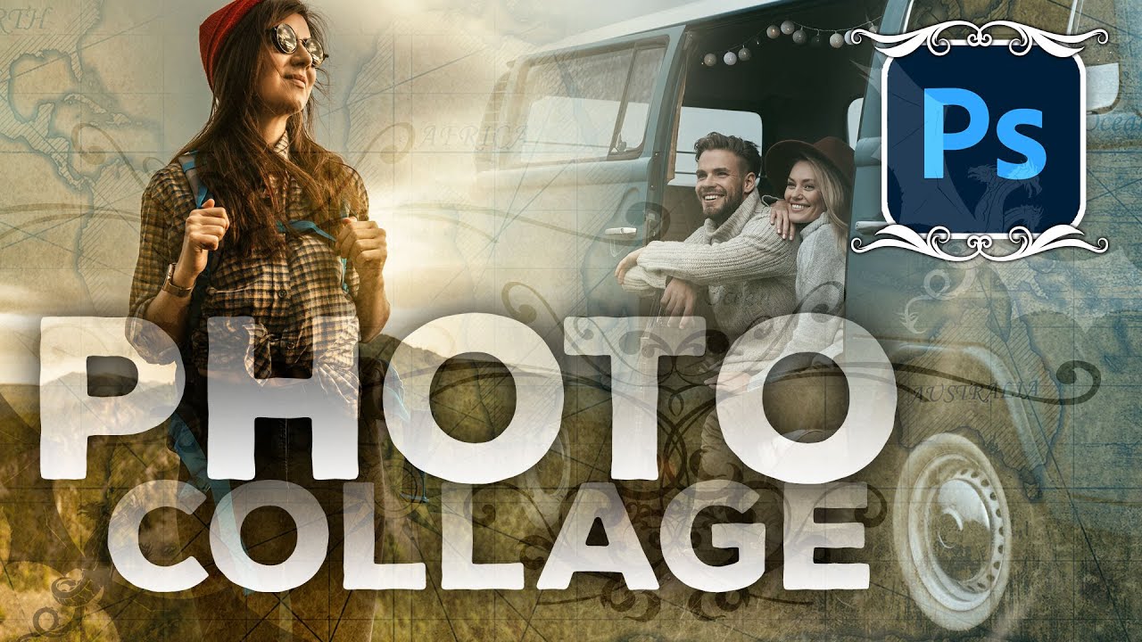 Создайте фотоколлаж в Photoshop