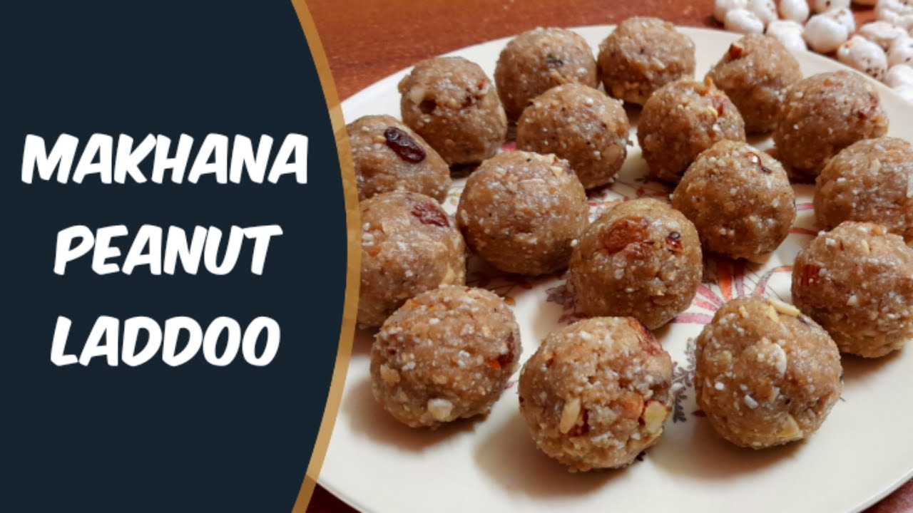 Makhana Peanut Laddoo | Vrat Special Laddoo