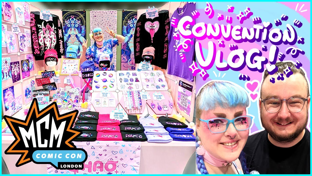 ✨Convention Vlog ✨London MCM comic con! 🌸💙 #londonmcm