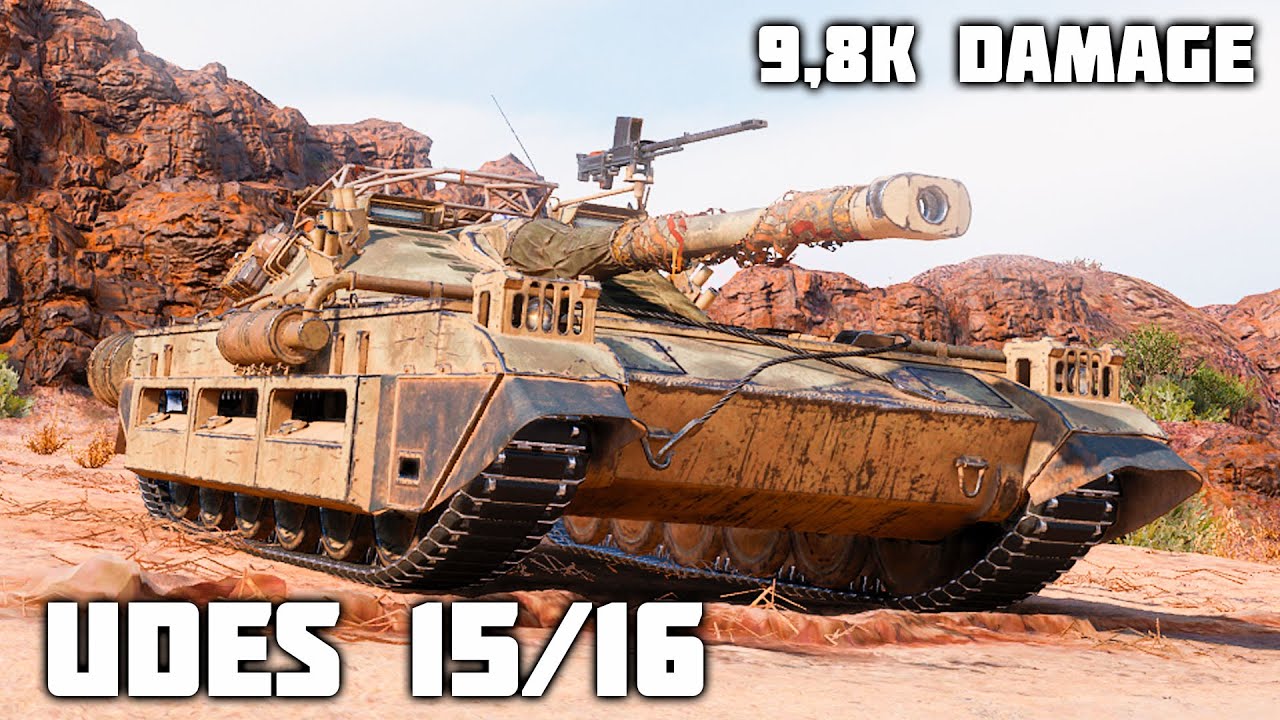 UDES 15/16 WoT – 6Kills, 9,8K Damage
