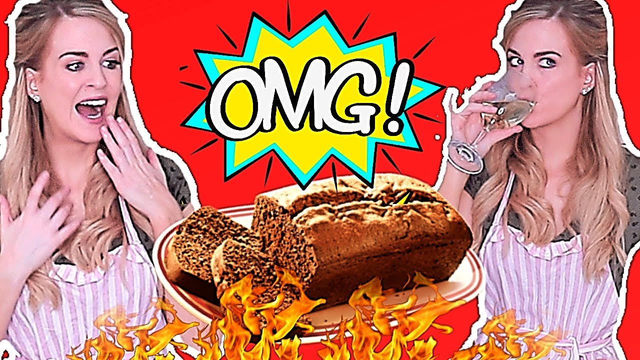Drunk Irish Girl Tries Making BANANA BREAD For the First Time