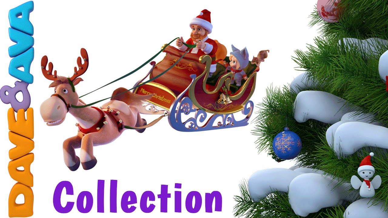 Christmas Songs for Kids | Jingle Bells Song | Nursery Rhymes Collection from Dave and Ava