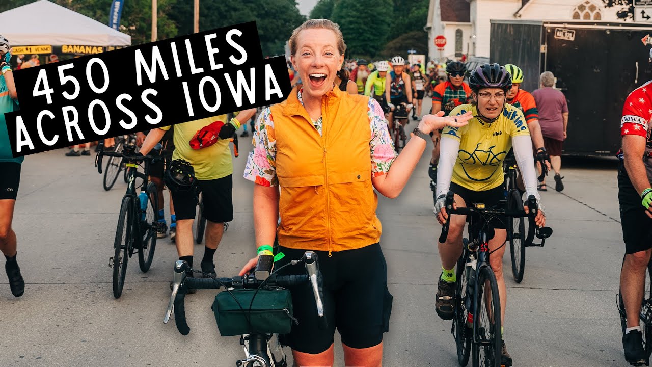 450 миль на велосипеде с 30 000 незнакомцев — RAGBRAI 2024 (часть 1/2)