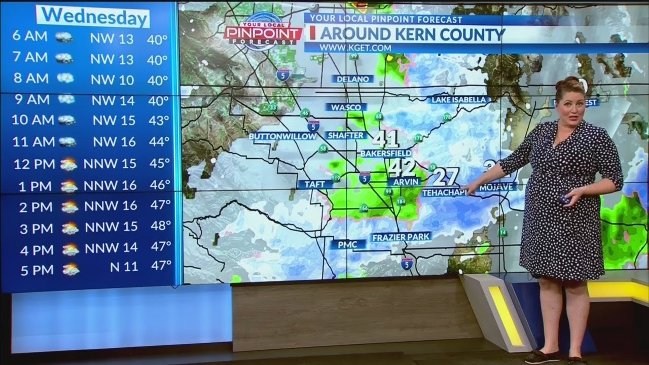 Winter blast hits Kern County's forecast