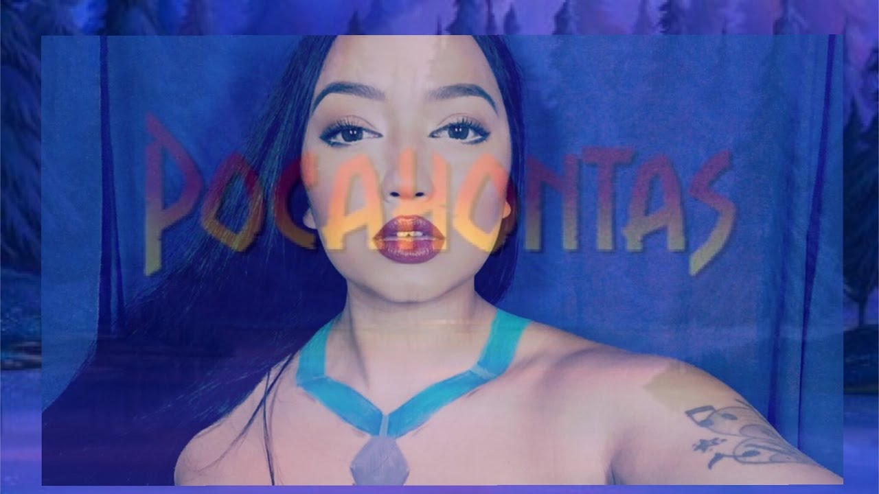 Disney's Pocahontas makeup tutorial