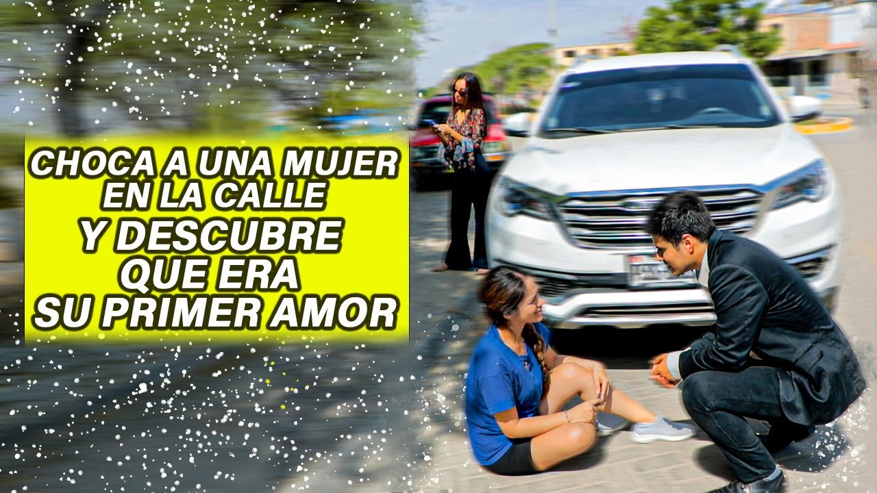 Choca accidentalmente con una mujer en la calle y se sorprende al reconocerla como su primer amor