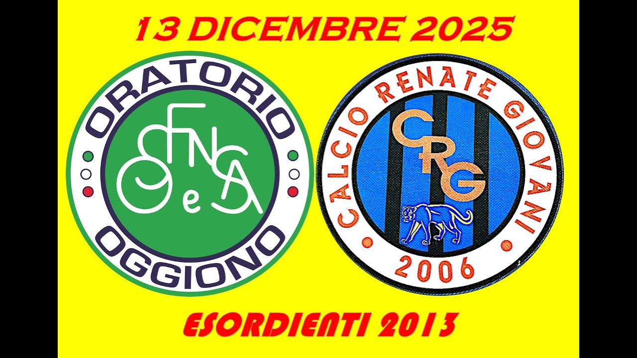 13 DICEMBRE ESORDIENTI 2013 ORATORIO SAN FILIPPO NERI OGGIONO VS CALCIO RENATE GIOVANI