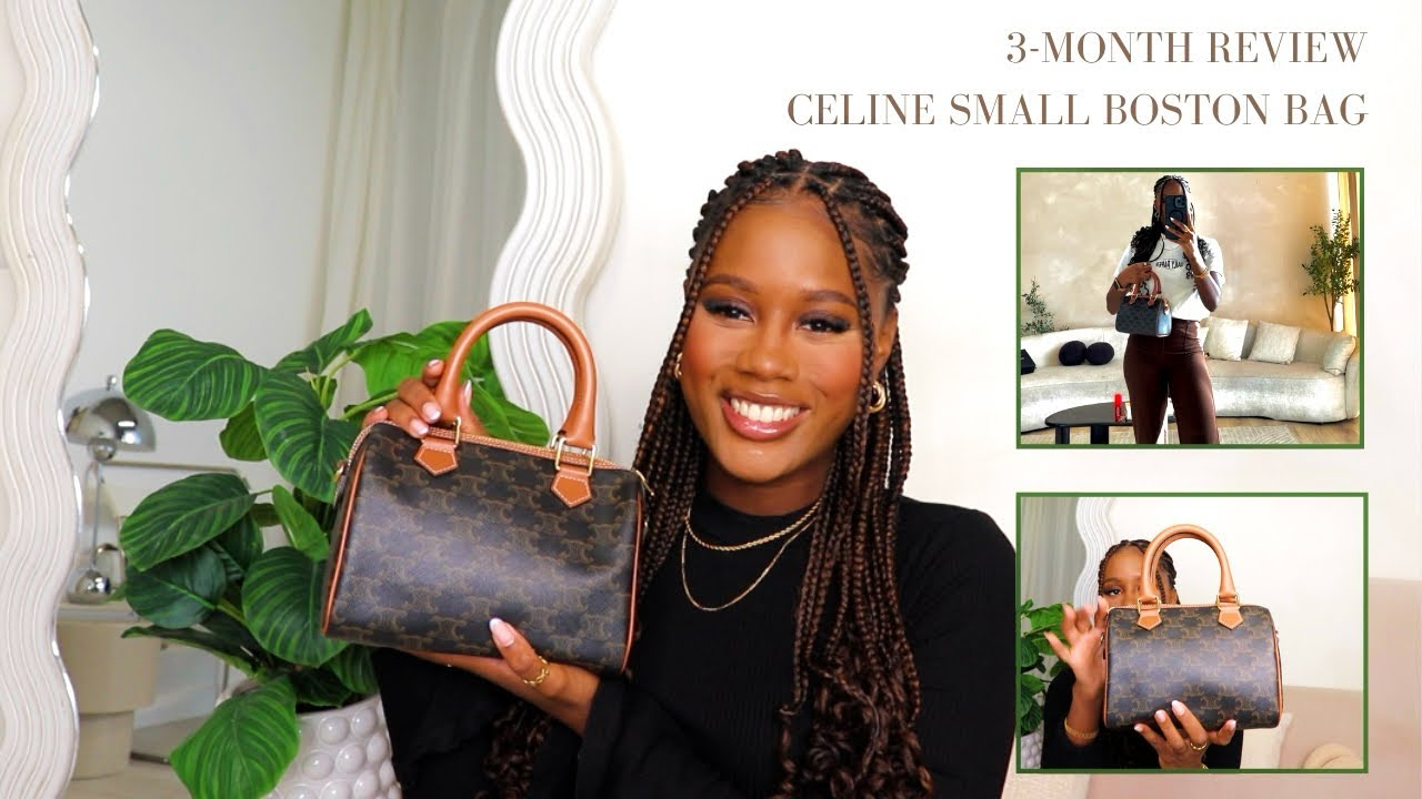 3 MONTH REVIEW OF CELINE SMALL TRIOMPHE BOSTON BAG? IS THE BAG WORTH $1750?  #celine #celinebag