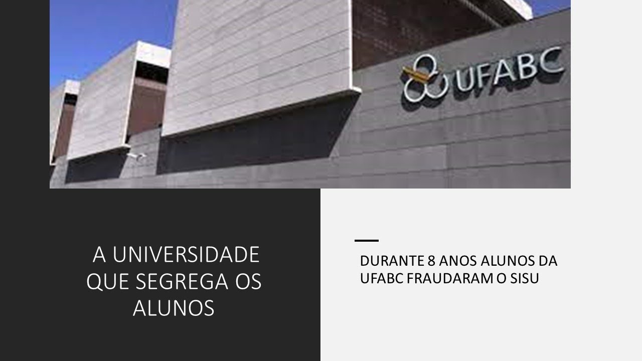 UFABC A Universidade segreg@dora