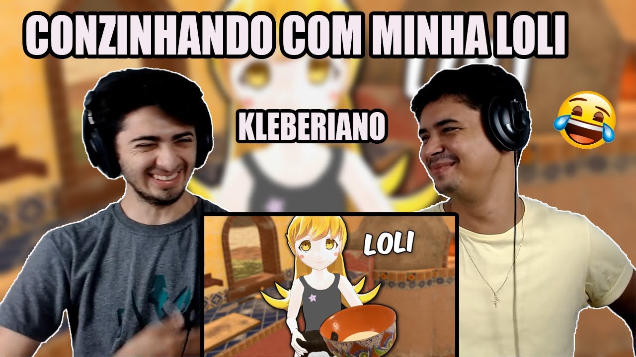 QUE FOFINHO 😊🥰 REACT COZINHANDO COM A MINHA LOLI (KLEBERIANO)
