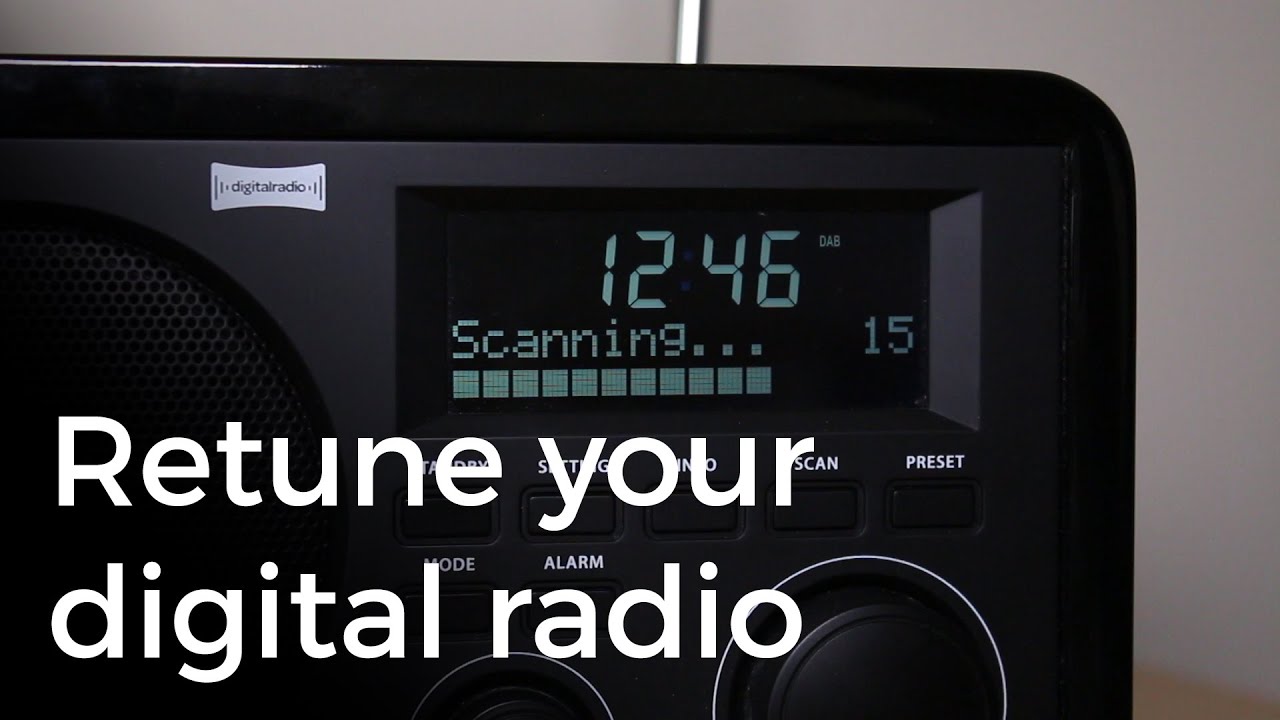 Перенастройте свое цифровое радио DAB на новые станции