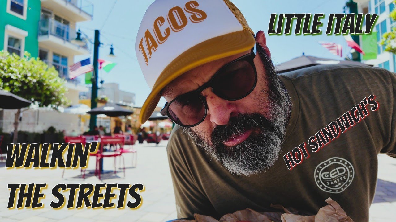 San Diego Downtown Street Tour - Little Italy, El Cortez Hotel