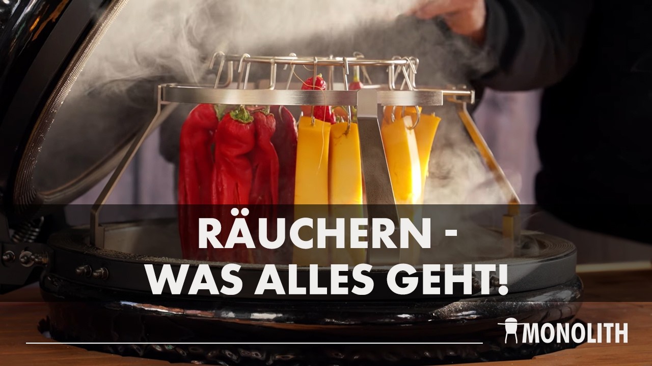 Vielfalt beim Räuchern: Käse, Chili, Paprika & mehr