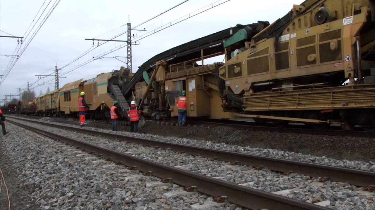 Renouvellement Voie Ballast - Villefranche Castelnaudary
