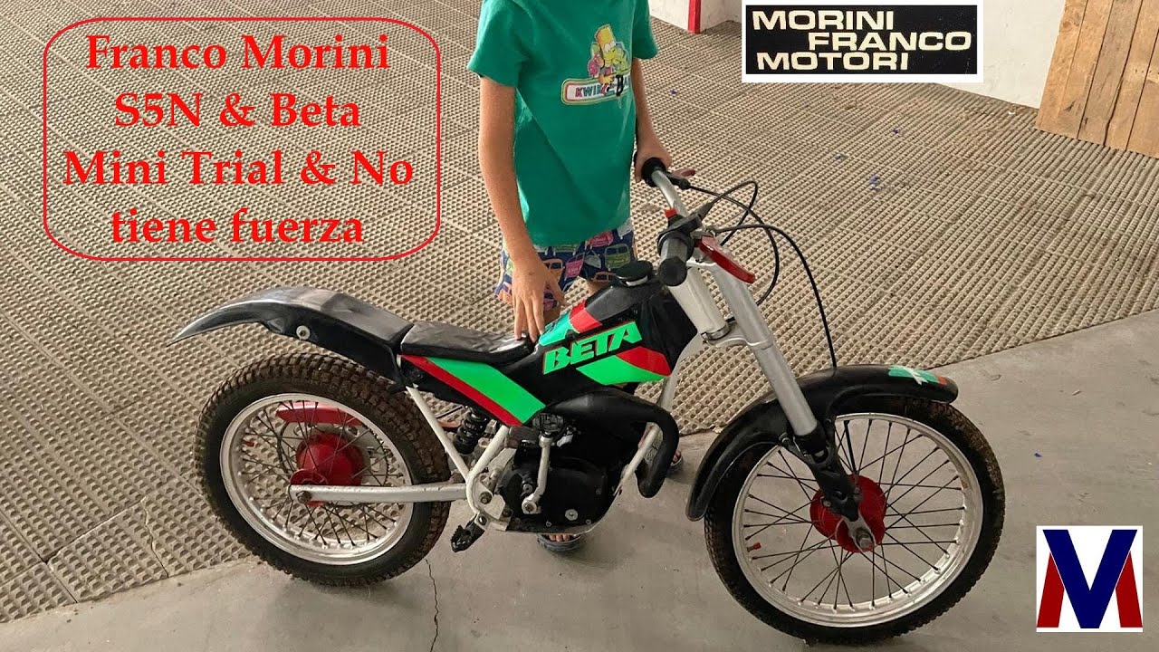 Franco Morini S5N & Beta Mini Trial & No tiene fuerza