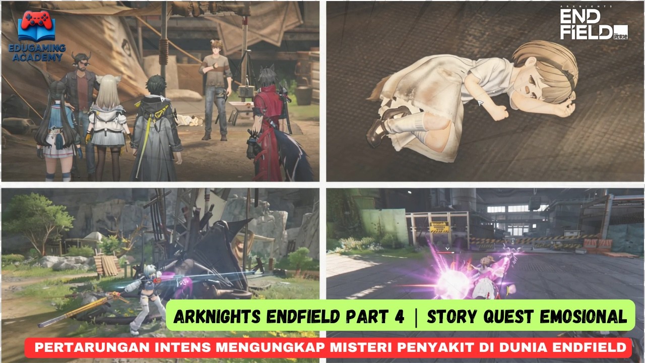 Arknights Endfield Part 4 | Pertarungan Intens Mengungkap Misteri Penyakit di Dunia Endfield