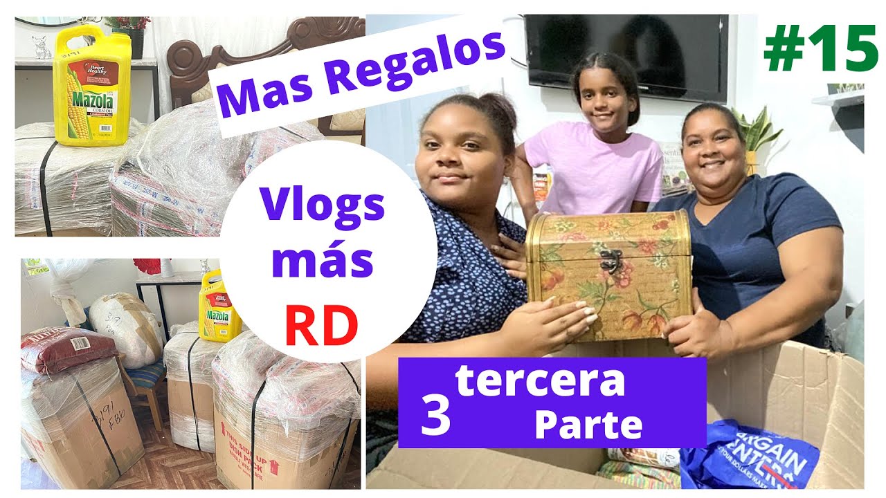Vlogs Familiar/Tercera parte de los Regalos que me enviaron desde USA 🇺🇸 New York
