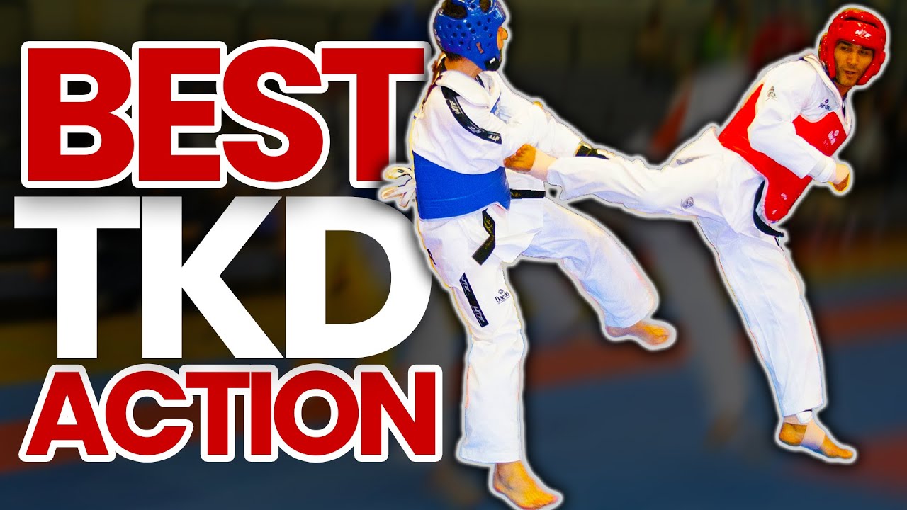 TAEKWONDO KNOCKOUTS HEADSHOTS & KICKING ACTION (TKD Action 2)