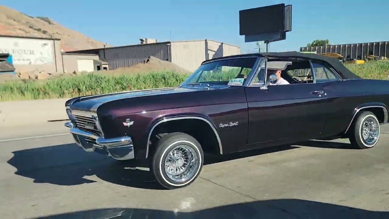 Utah Lowriders Cruising back to Ogden