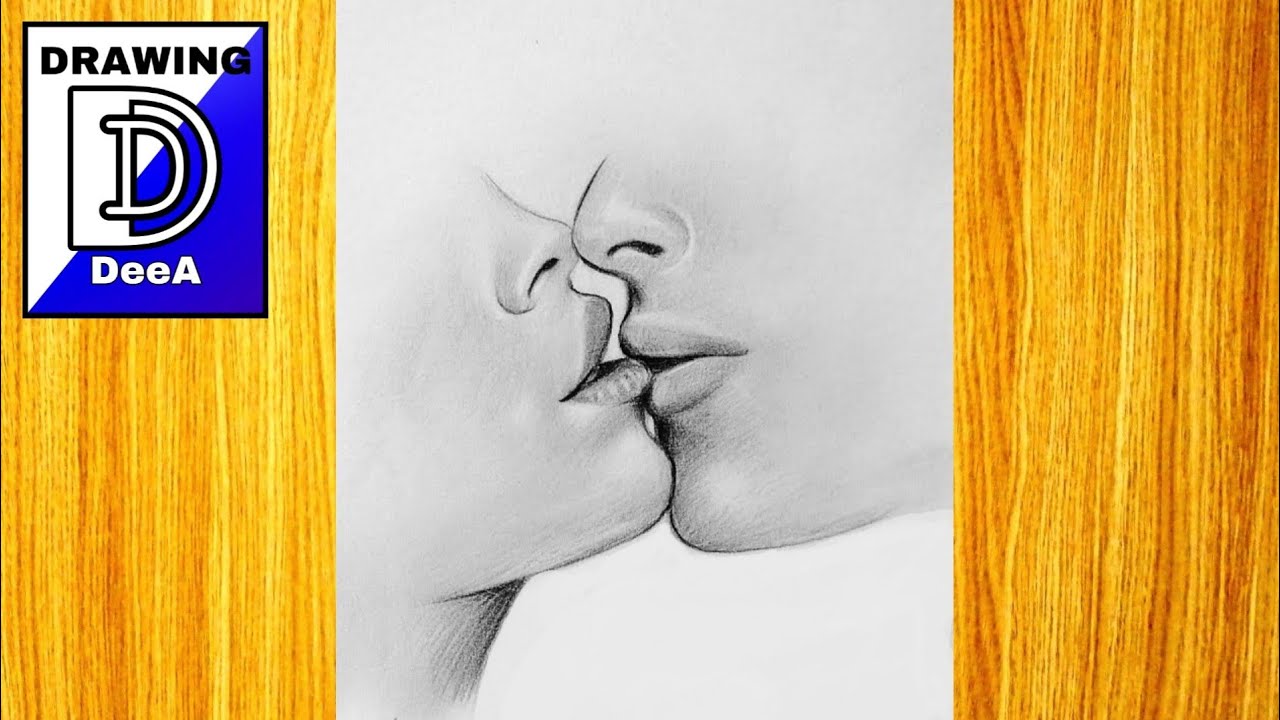 Love drawings for beginners/ Couple sketch step by step/ Easy drawing for girls tutorial