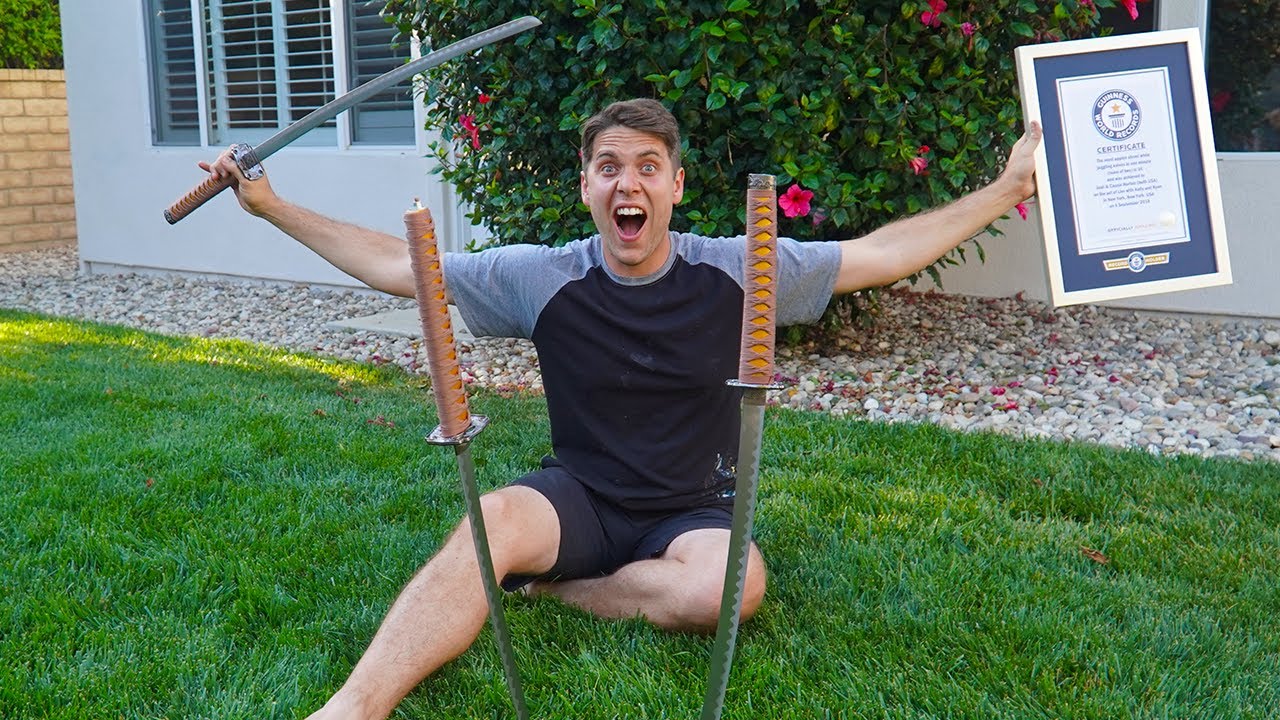 BREAKING GUINNESS WORLD RECORD FIRST TRY!!!