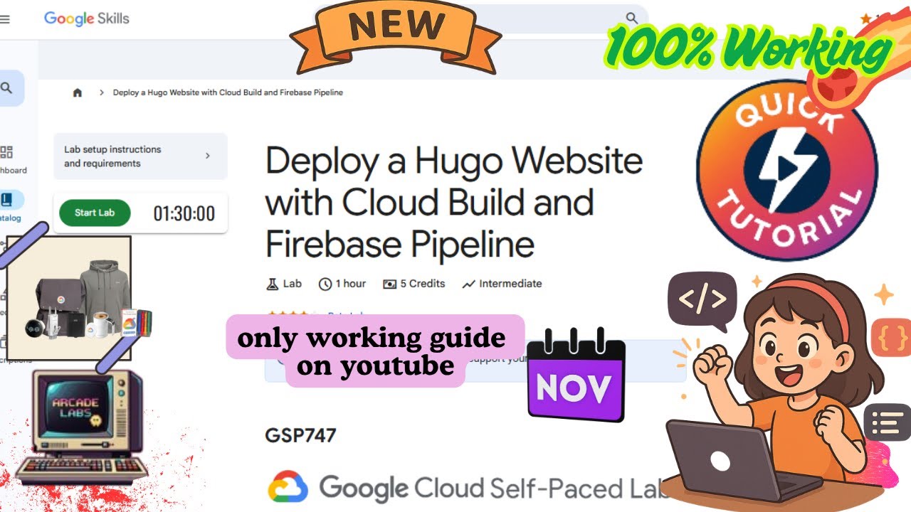 Развертывание веб-сайта Hugo с помощью Cloud Build и Firebase Pipeline | РУКОВОДСТВО ЗА НОЯБРЬ | ...