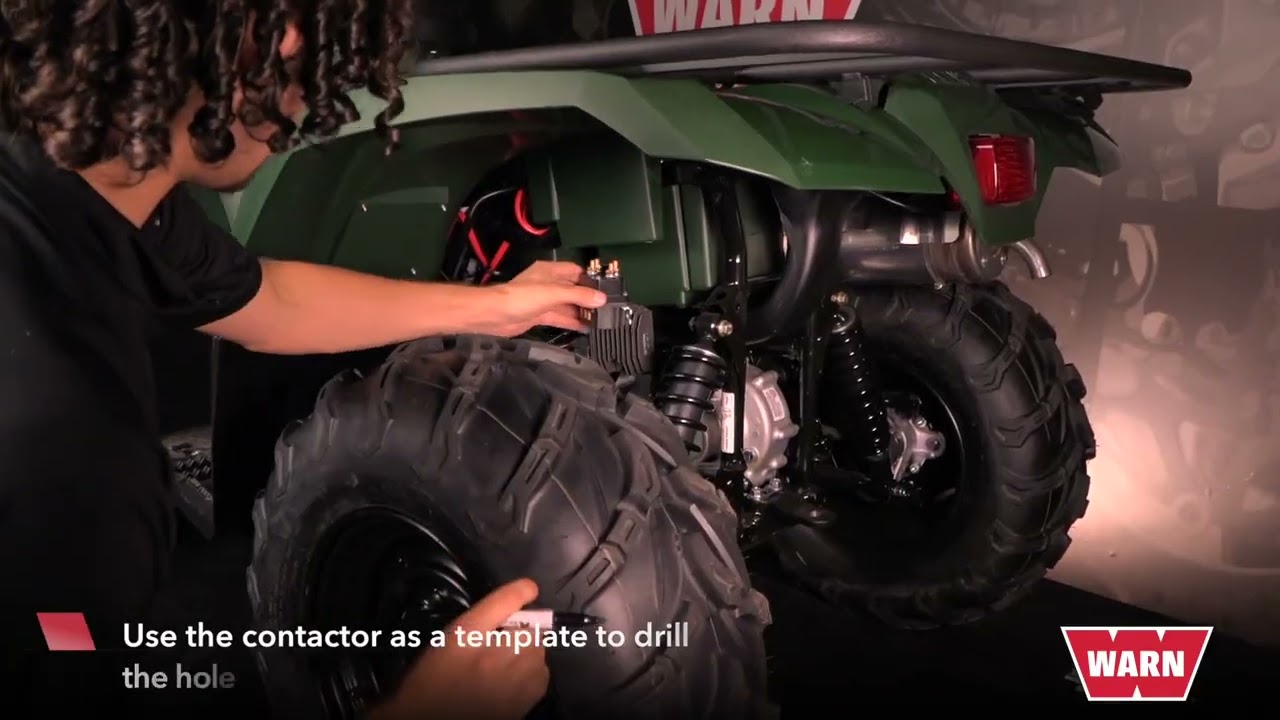 WARN   INSTALL VRX 25 on Yamaha Kodiak 450