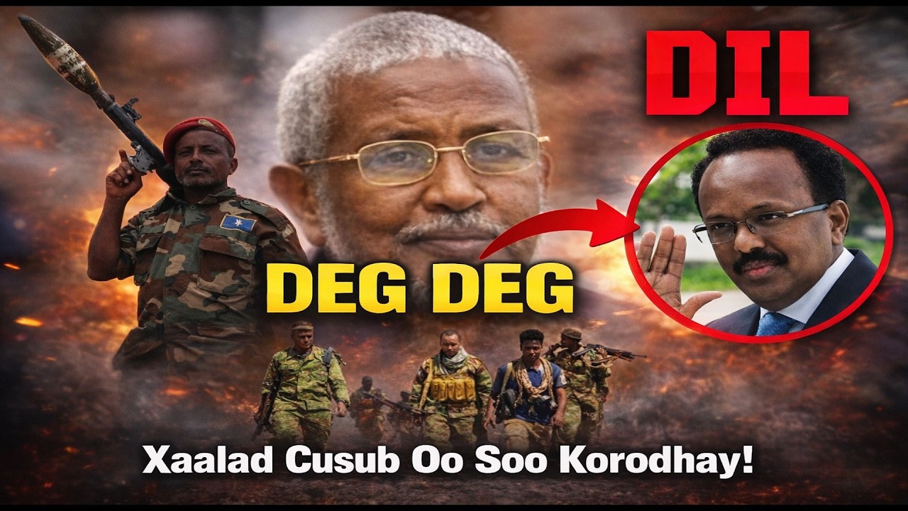 DEG DEG:-madaxweyne Farmaajo oo dil loogu hanjabay daawo muuqaalkaan.seemore........................