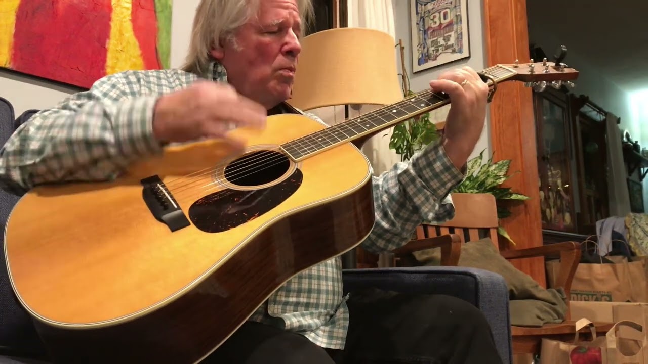 The Acoustic Vagabound chasing the muse in a new tuning for me 12-13-2025