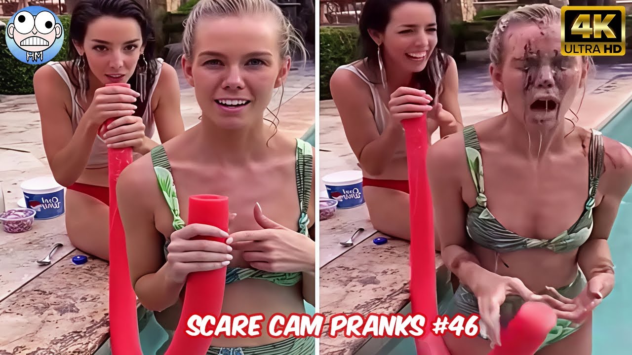 Scare Cam Pranks 2025 😱 #46 | Try Not To Laugh | Jumpscare Compilation Very Scary