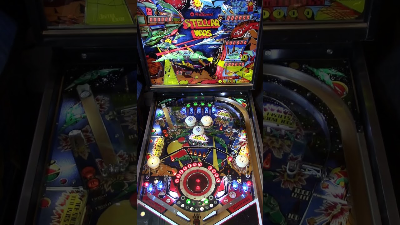 Stellar Wars Widebody Pinball Machine (SOLD on 01/09/25) @Pinball805.com