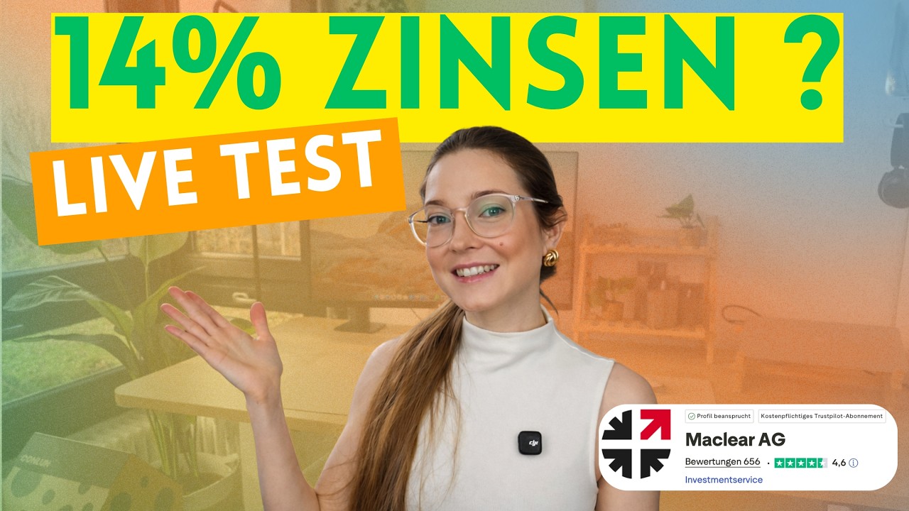 P2P & Crowdlending f&uuml;r Anf&auml;nger: Ich investiere live bei Maclear